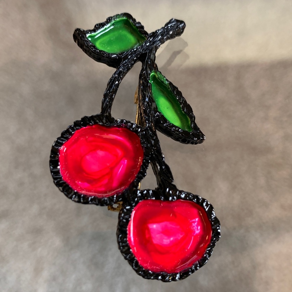 Vintage Cherry Pin